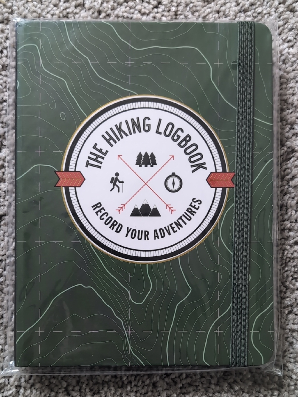 The Hiking Logbook - Green Adventure Journal